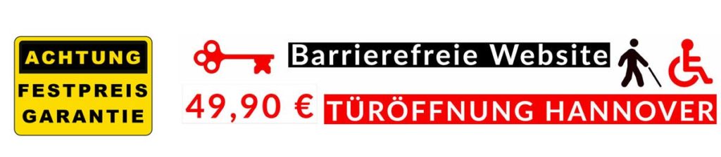 Barrierefreie Seite Türöffnung 49,90 Euro